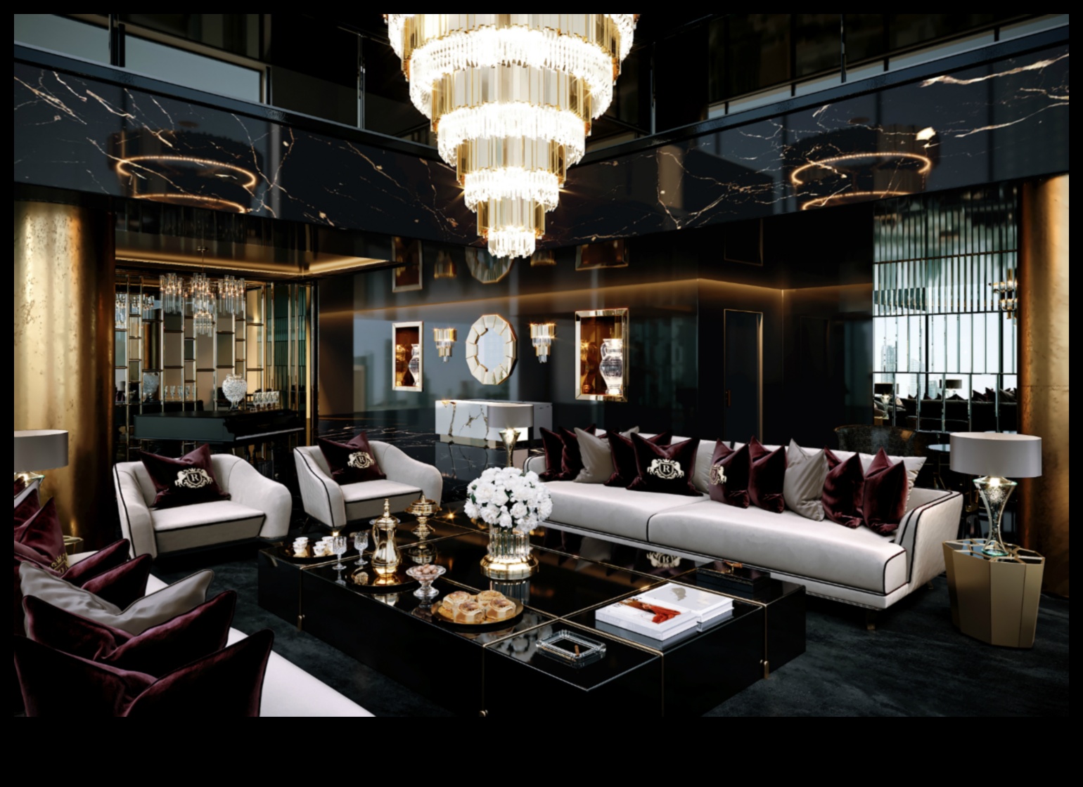 זוהר למכביר: שקע בשפע של חיים מסוגננים