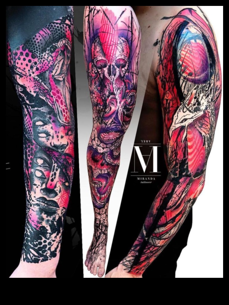 מעבר למוסכמות: חקור רעיונות קעקועים אוונגרדיים