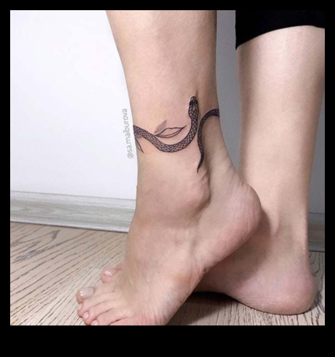 לחישות דיו: סיפורים המסופרים על הקרסוליים האלגנטיים שלך