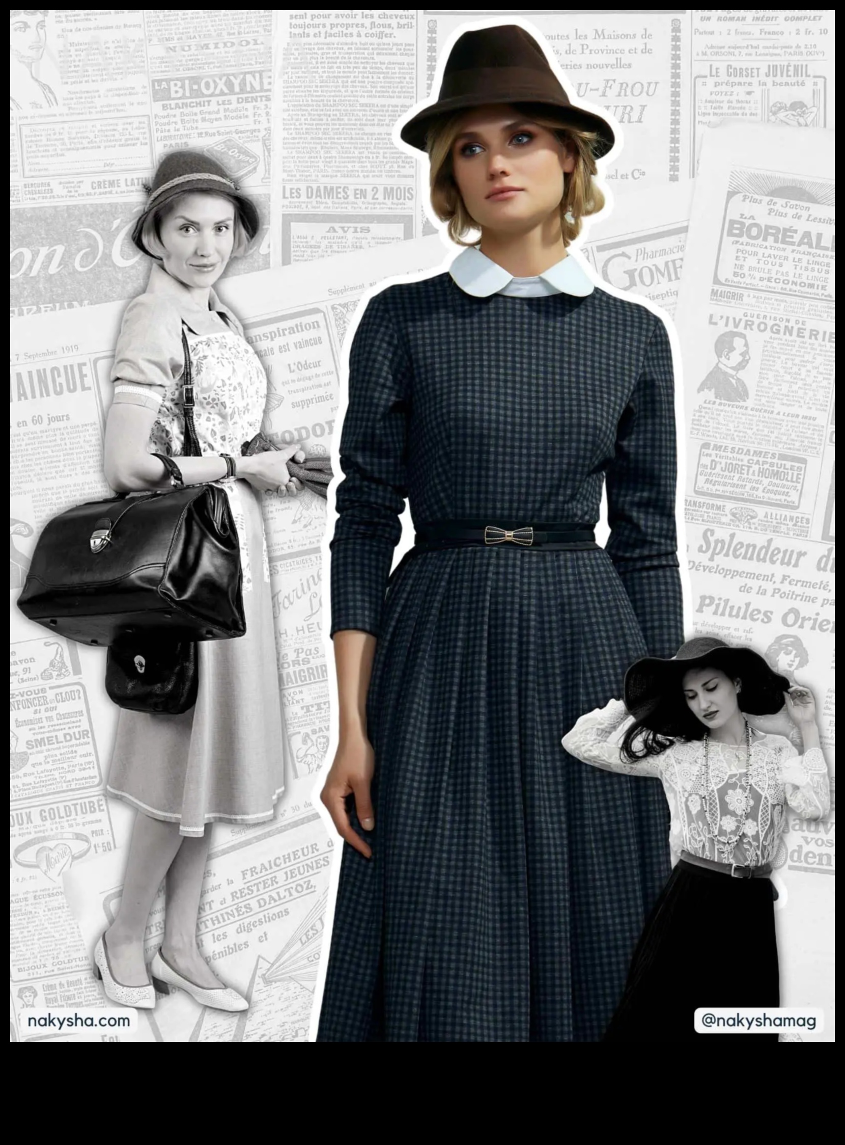 קלאסיקות שיק: תלבושות וינטג' להצהרות בסגנון נצחי