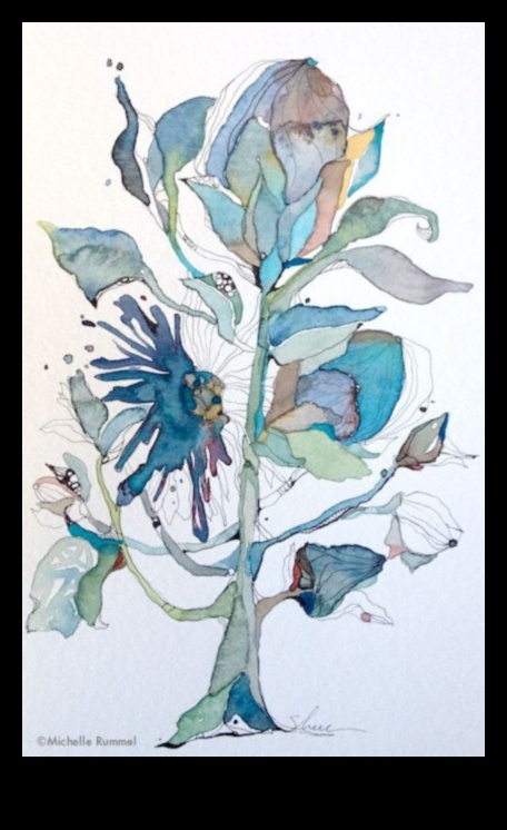 Ink Washed Elegance: חקור את עולם האומנות בצבעי מים