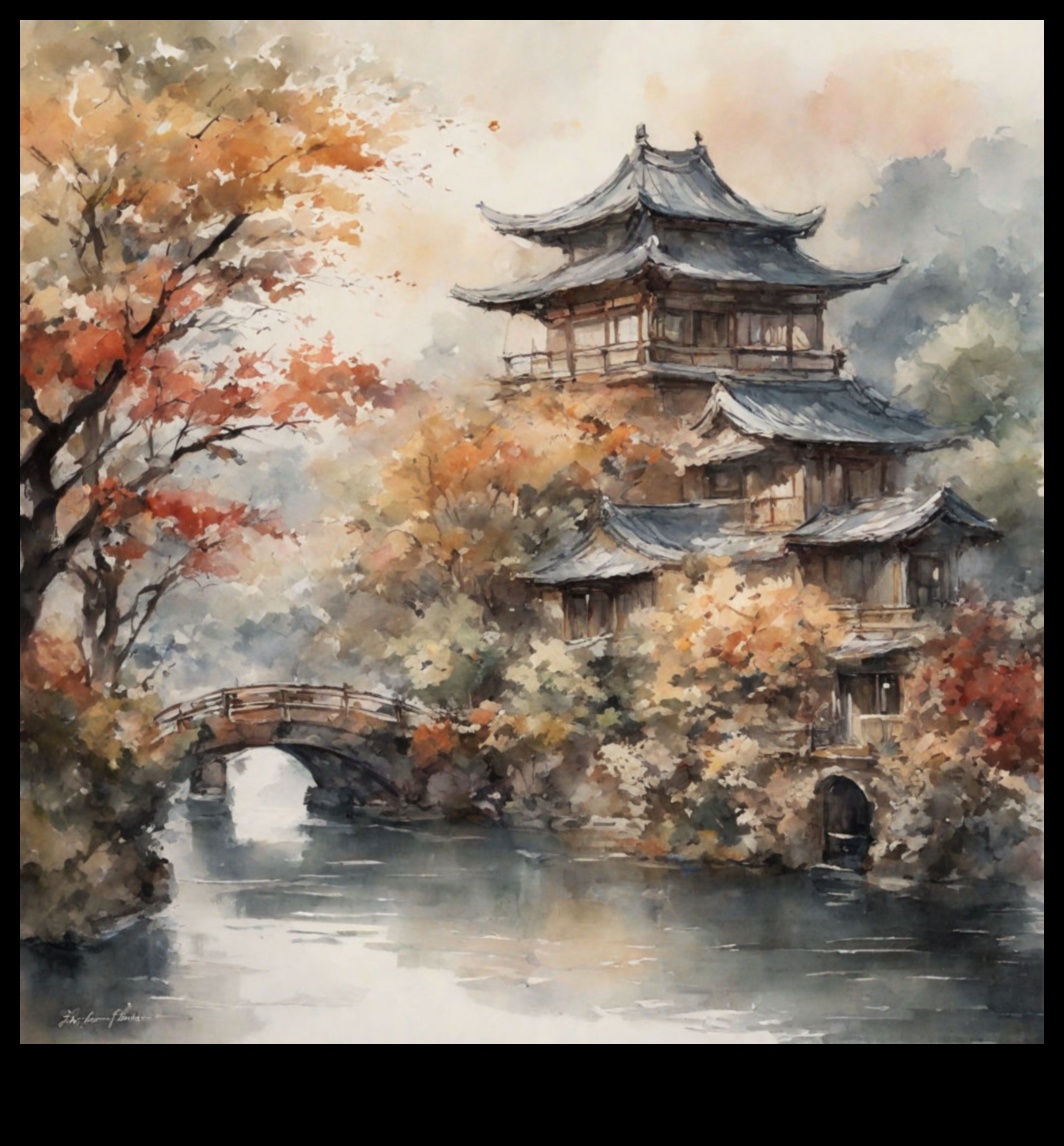 Ink Washed Elegance: חקור את עולם האומנות בצבעי מים