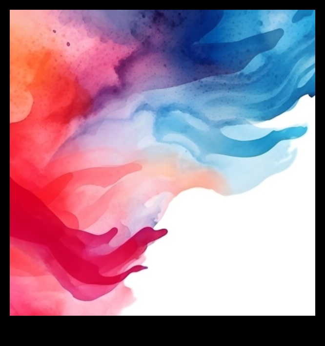 גחמת צבעי מים: צלול לתוך ספקטרום של אמנות בדיו