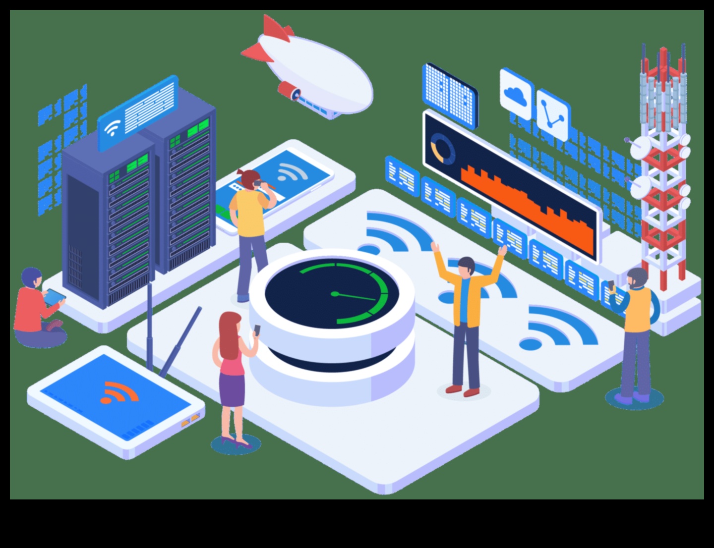העצמת רשתות: השפעת הטכנולוגיה האלחוטית