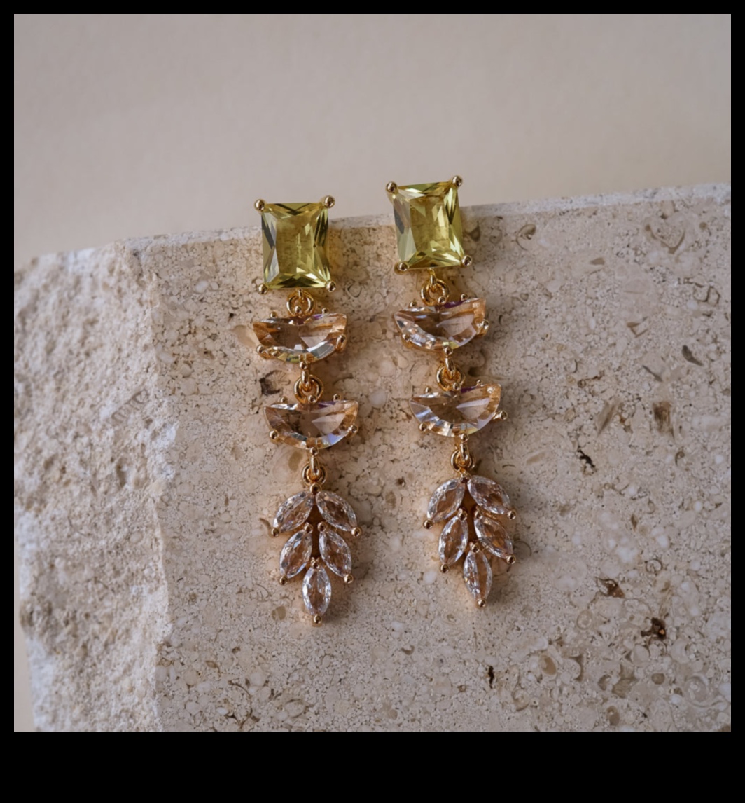 טיפות מסנוורות: חקור את היופי העדין של עיצובי העגילים שלנו