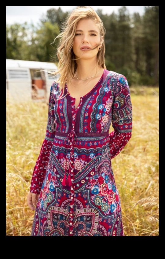 Boho Beauty: חבק את הרוח החופשית שלך עם תלבושות אופנתיות