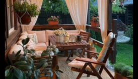 שיק כפרי: אלמנטים מסוגננים למקלט החיצוני שלך